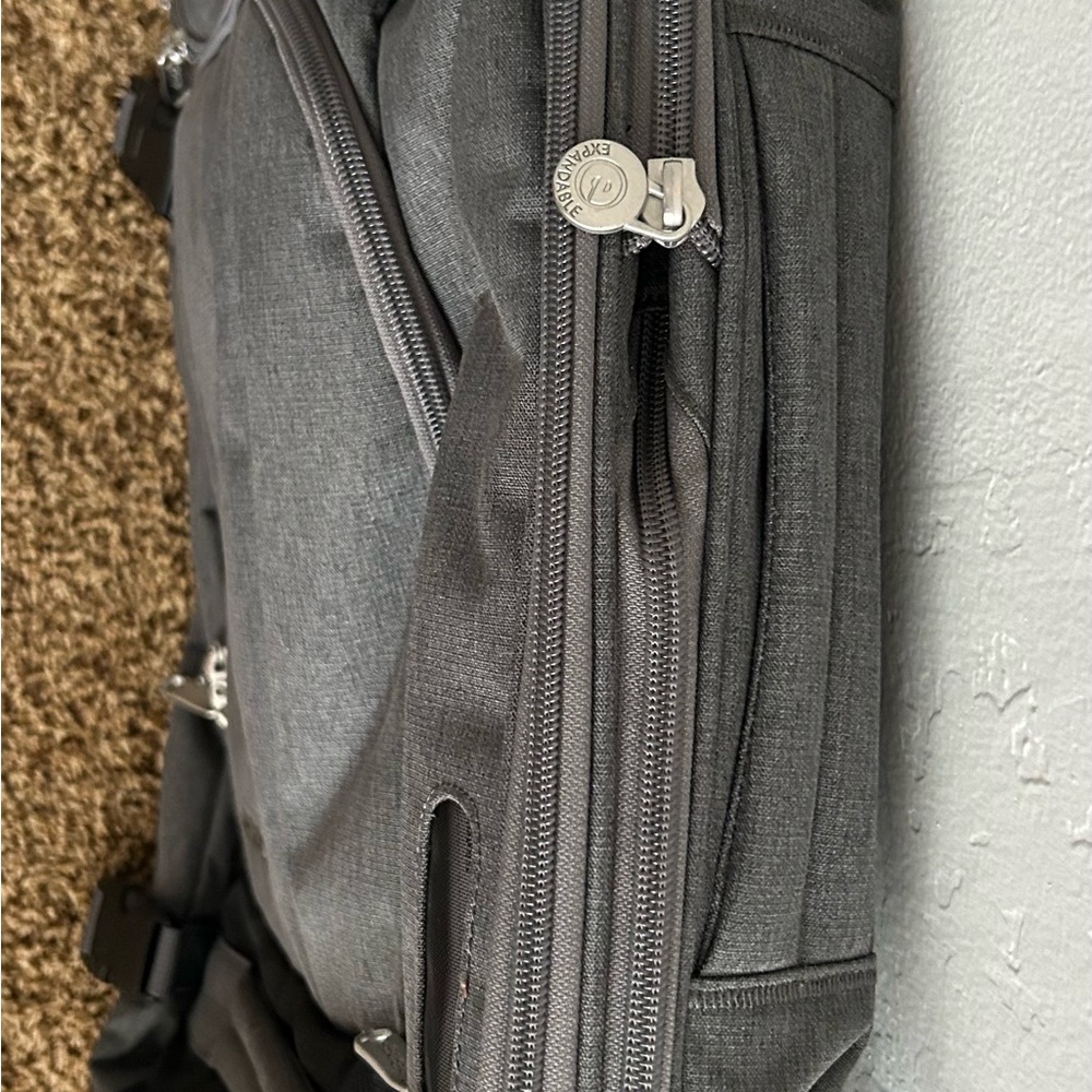 Gray Travel Backpack - image 5